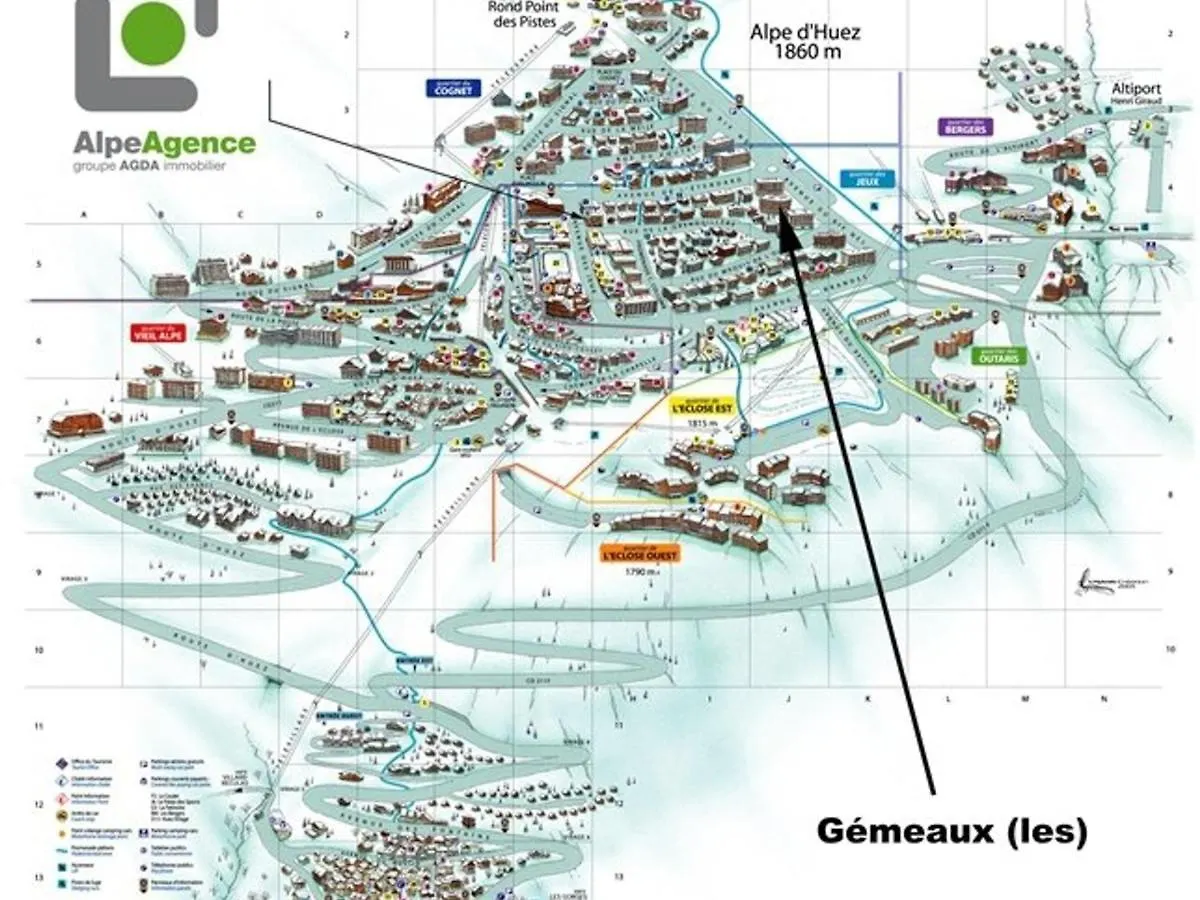 Apartment Studio Confortable Pour 4, A 50M Des Pistes Et Proche Commodites - L'Alpe D'Huez - Fr-1-405-205